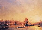 Ivan Aivazovsky Dusk on the Golden Horn oil